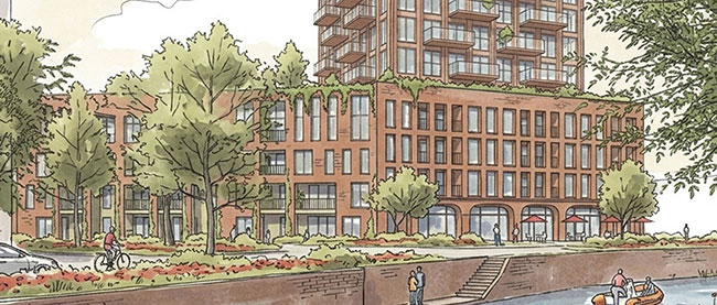 Nieuwbouw Breda 1518 Schets Nieuwsbriefheader